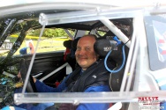 Rallye Český Krumlov: Přeskupení v Jelení zahradě v Českém Krumlově